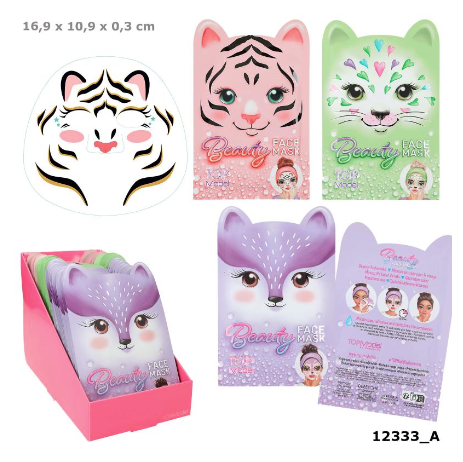 TOPModel Face Mask Animal BEAUTY and ME