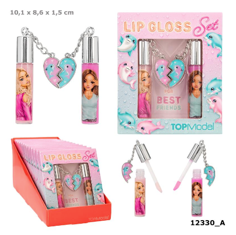 TOPModel Lip Gloss Set BFF BEAUTY and ME
