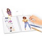 TOPModel Pocket Colouring Book