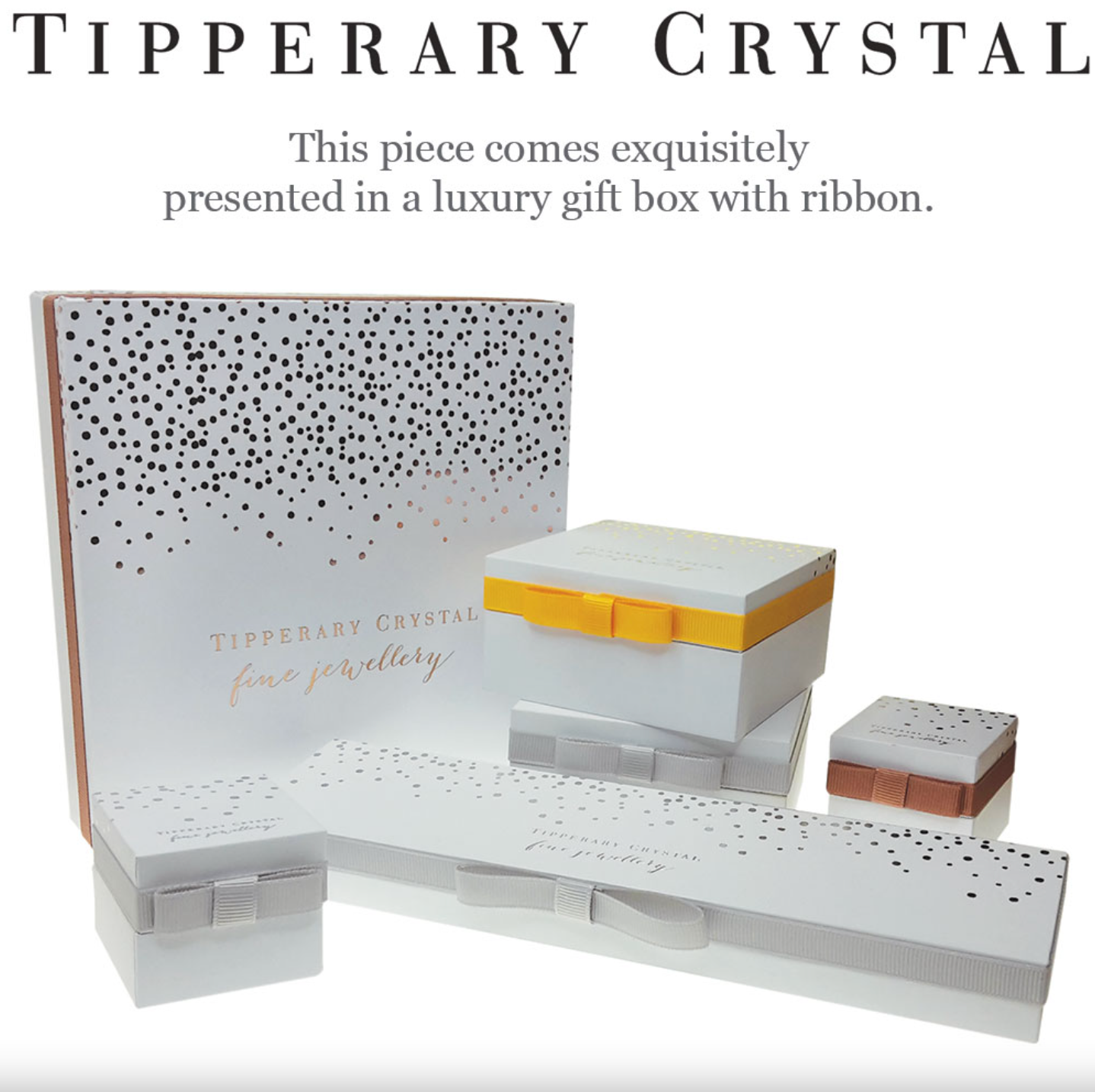Tipperary Crystal Silver Round Pendant Pave Set Set Surround
