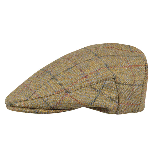 LARGE WOOL TEFLON TWEED CAP 59cm