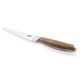 WOODEN HANDLED STEAK KNIVES 6 PIECE SET