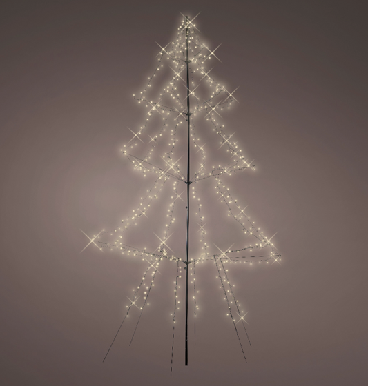 Warm White LED Metal Tree Outdoor H300cm Twinkle effect 8 function