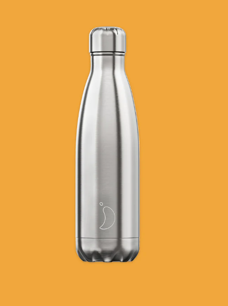 XB58 CHILLY'S 500ML BOTTLE STAINLESS STEEL