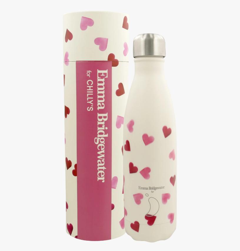 XB86 CHILLY'S 500ML BOTTLE EM BR HEARTS