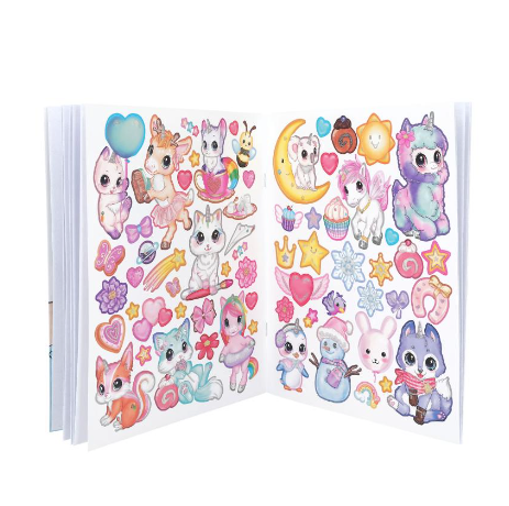 Ylvi Create Your Unicorn Colouring Book