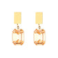 Zaria Champagne Earrings