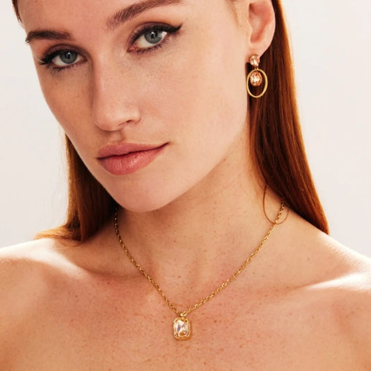 Zaria Champagne Pendant