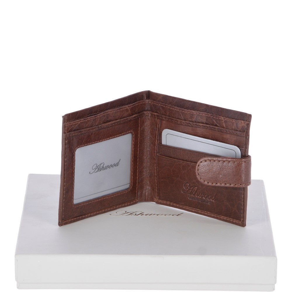 1419-C RFID MENS WALLET TAN