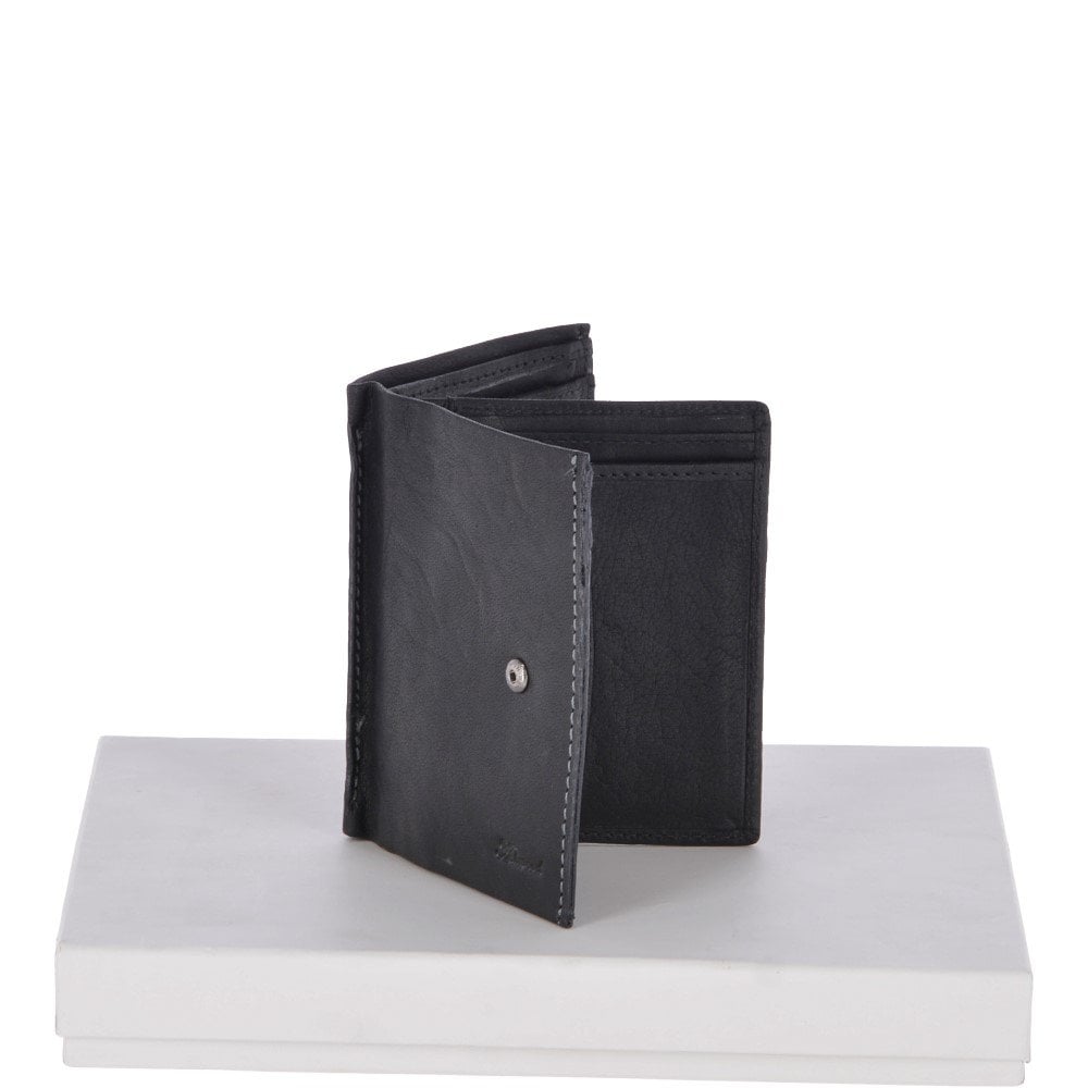 1412-C RFID MENS WALLET BLACK