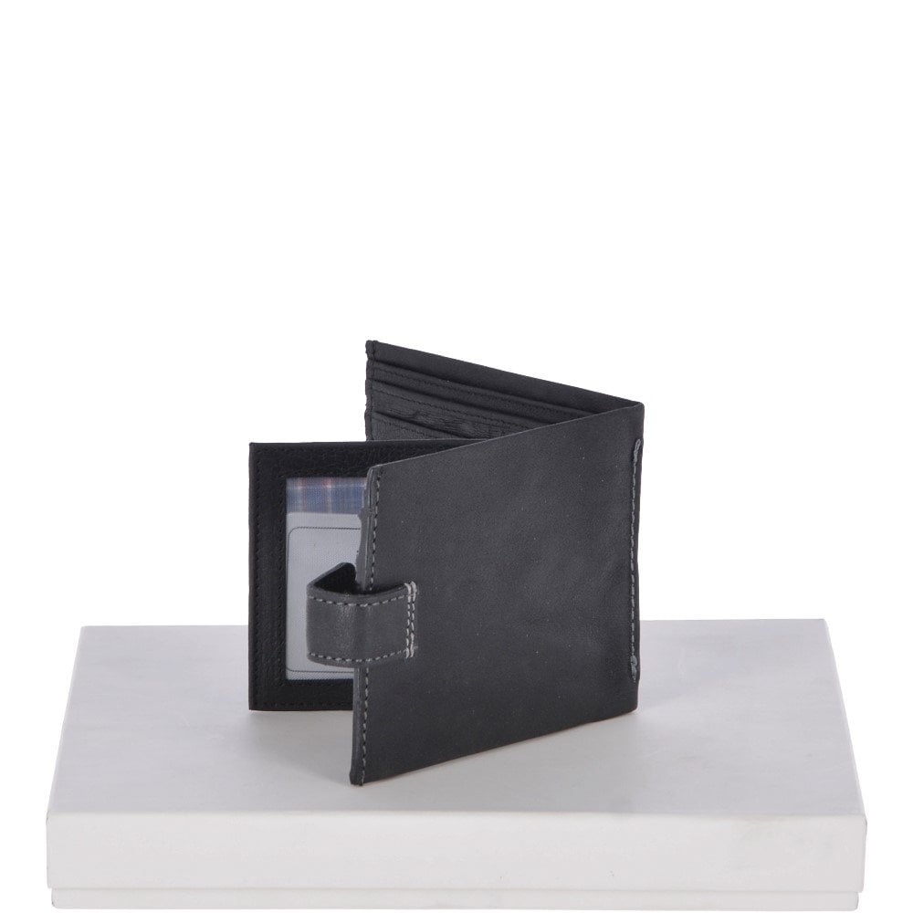 1411-C RFID MENS WALLET BLACK