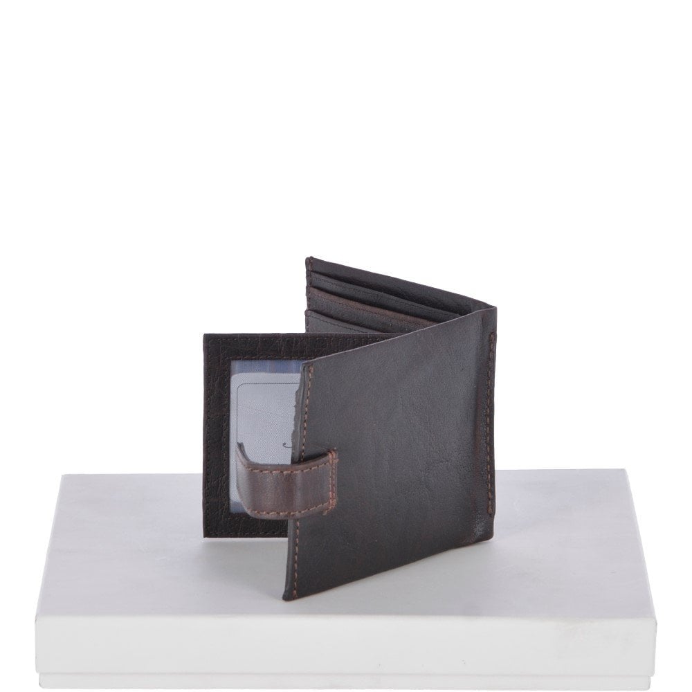 1411-C RFID MENS WALLET BROWN