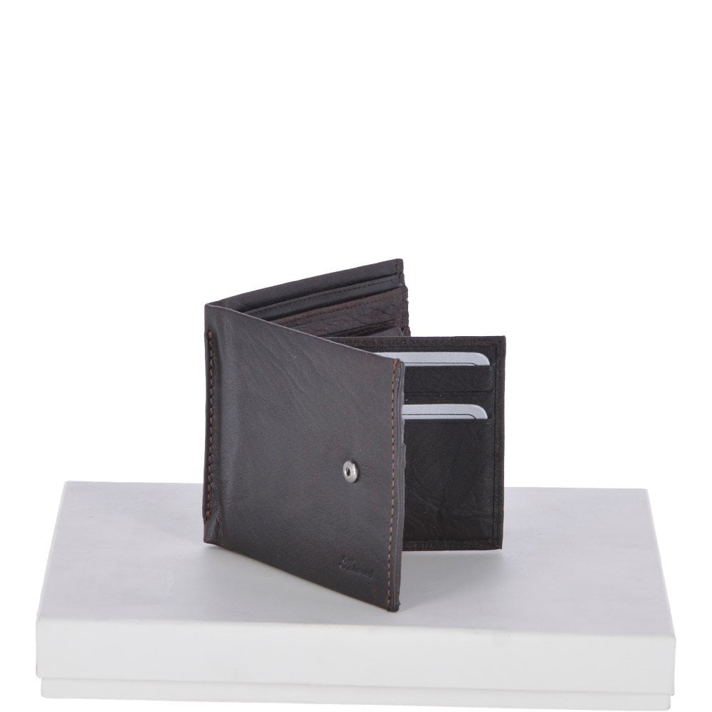 1411-C RFID MENS WALLET BROWN