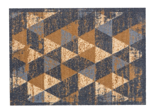 Miabella Dreiecke Gr Braun 66x110cm
