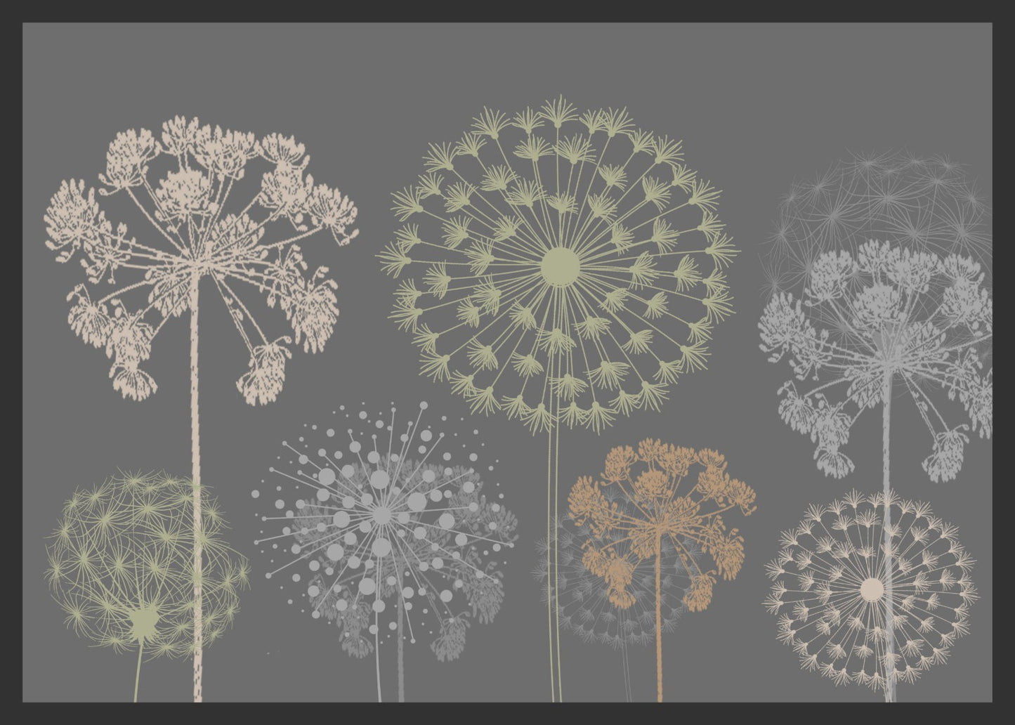 Miabella Dandelion 50x150cm