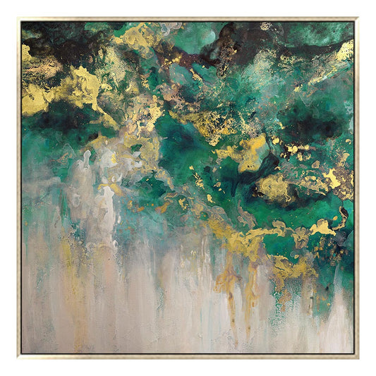 PICTURE CHAMPAGNE SKIES 107X107X4 FRAMED