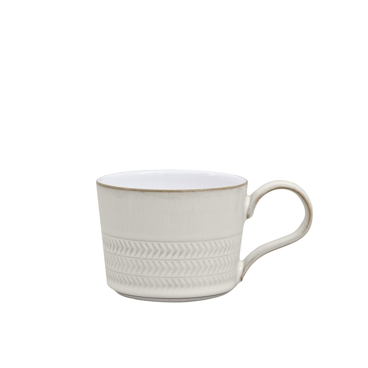 Natural Canvas Textured Tea/Coffee Cup