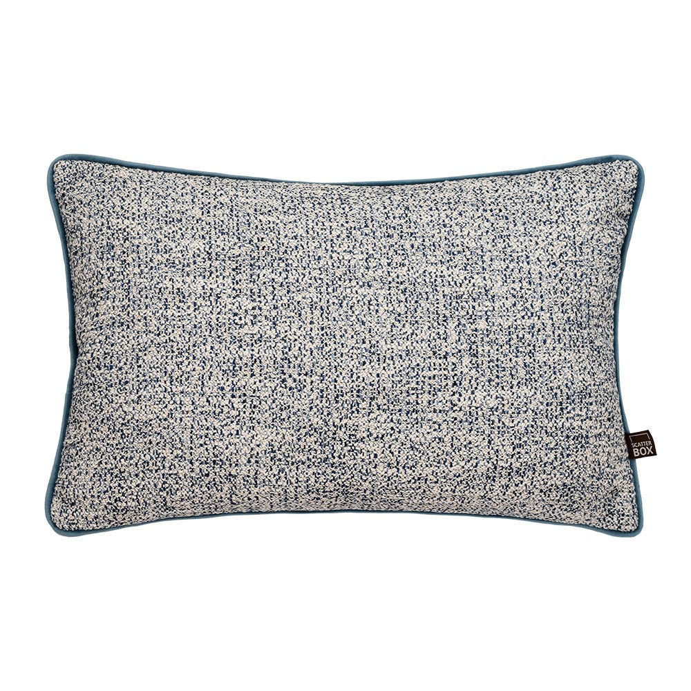 LEAH CUSHION 35X50CM BLUE