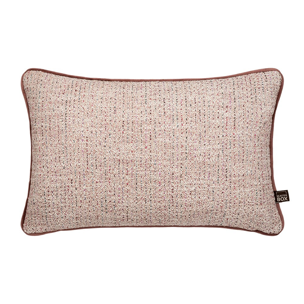 LEAH CUSHION 35X50CM BLUSH
