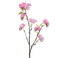 Soft Pink Blossom peach on stem polyester H76cm