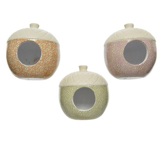 Birdhouse terracotta pinecone outdoor