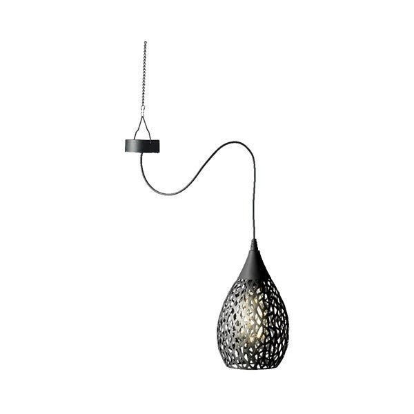 Solar hanging light iron