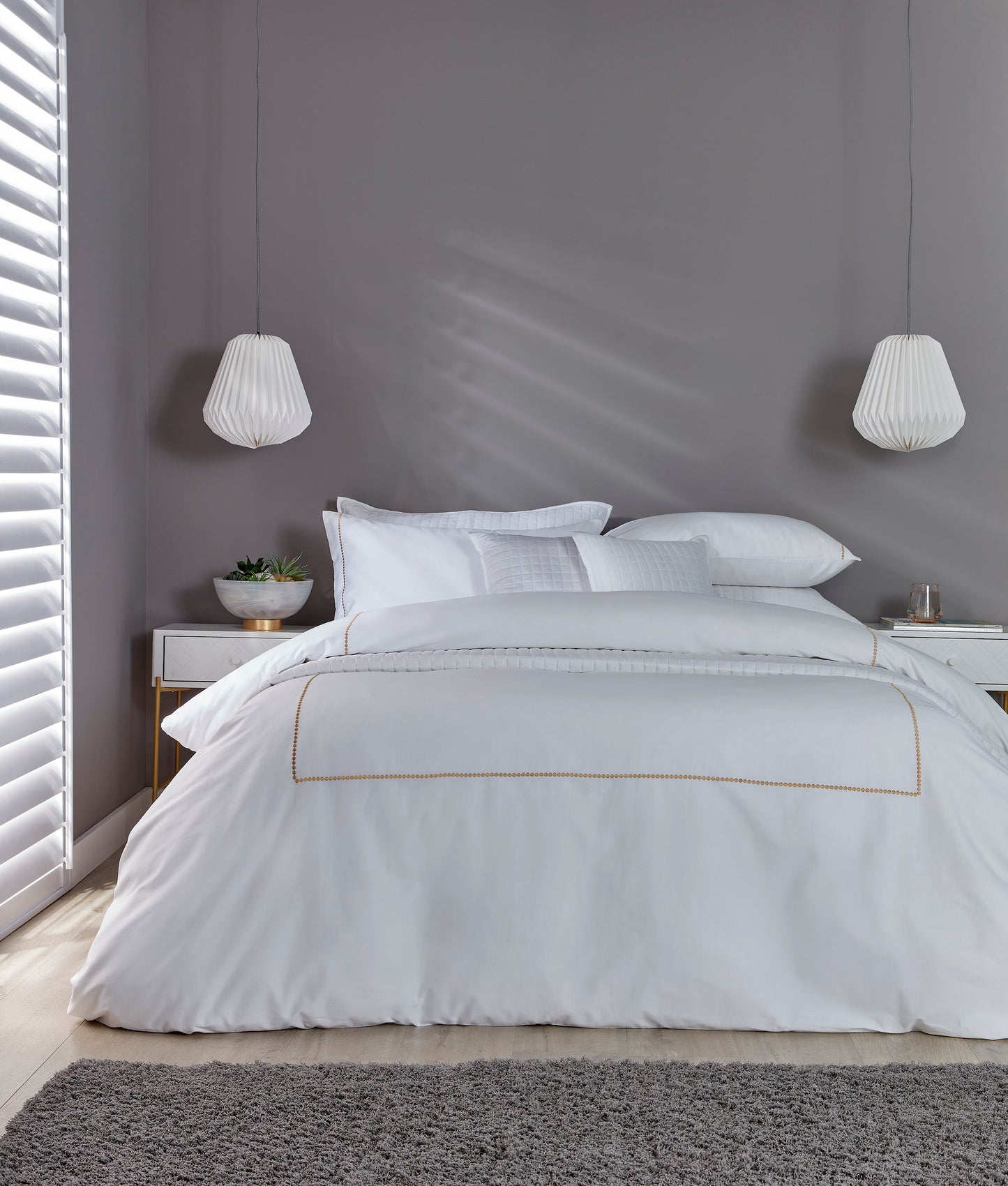 Christy Appleby Duvet Set Gold