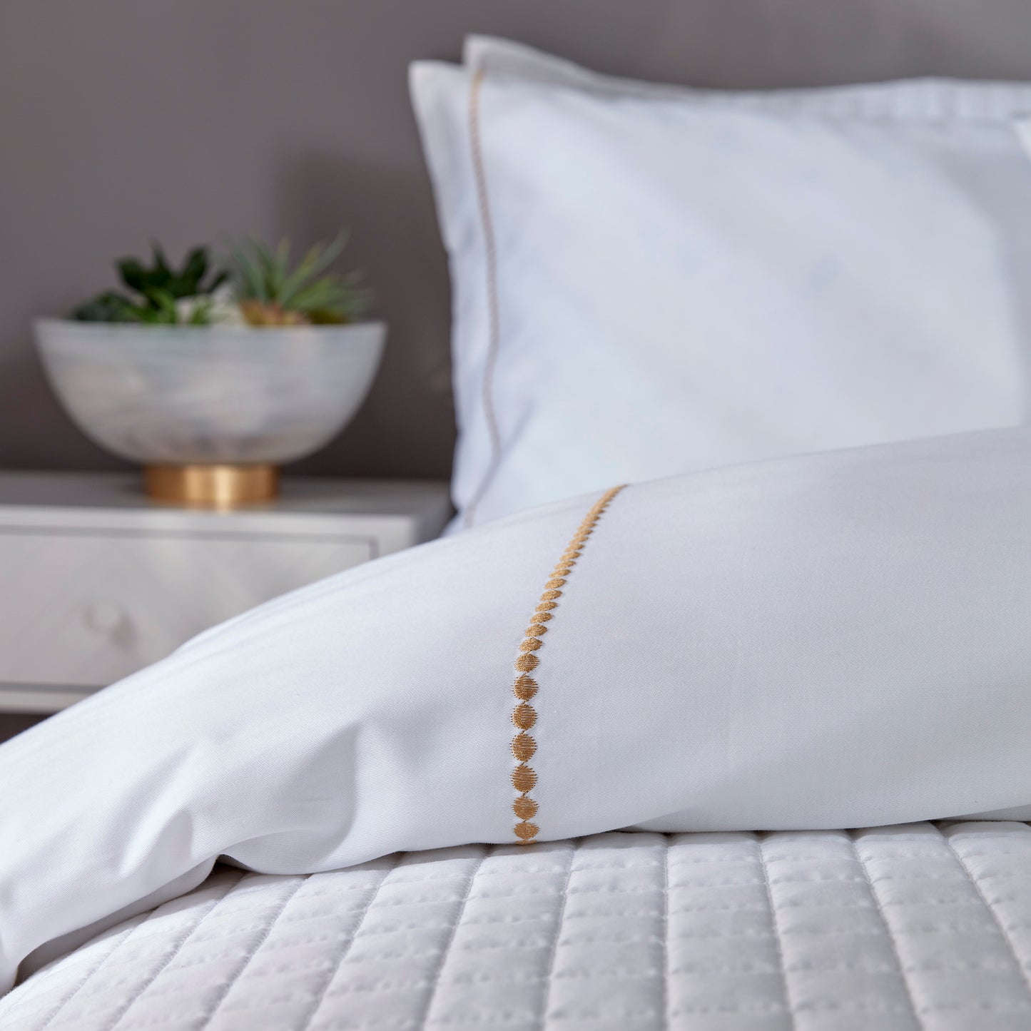 Christy Appleby Duvet Set Gold