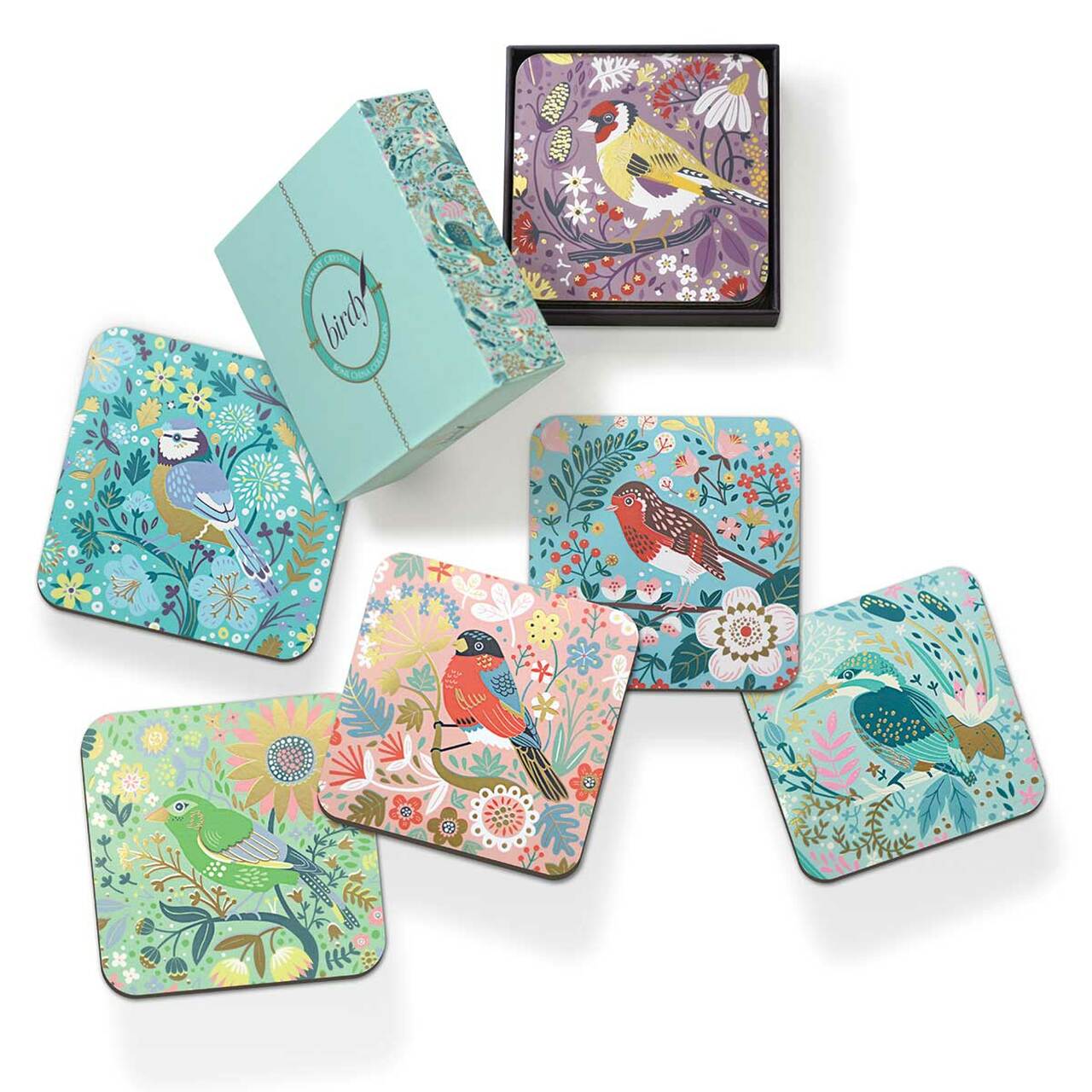 Birdy S/ 6 Coasters