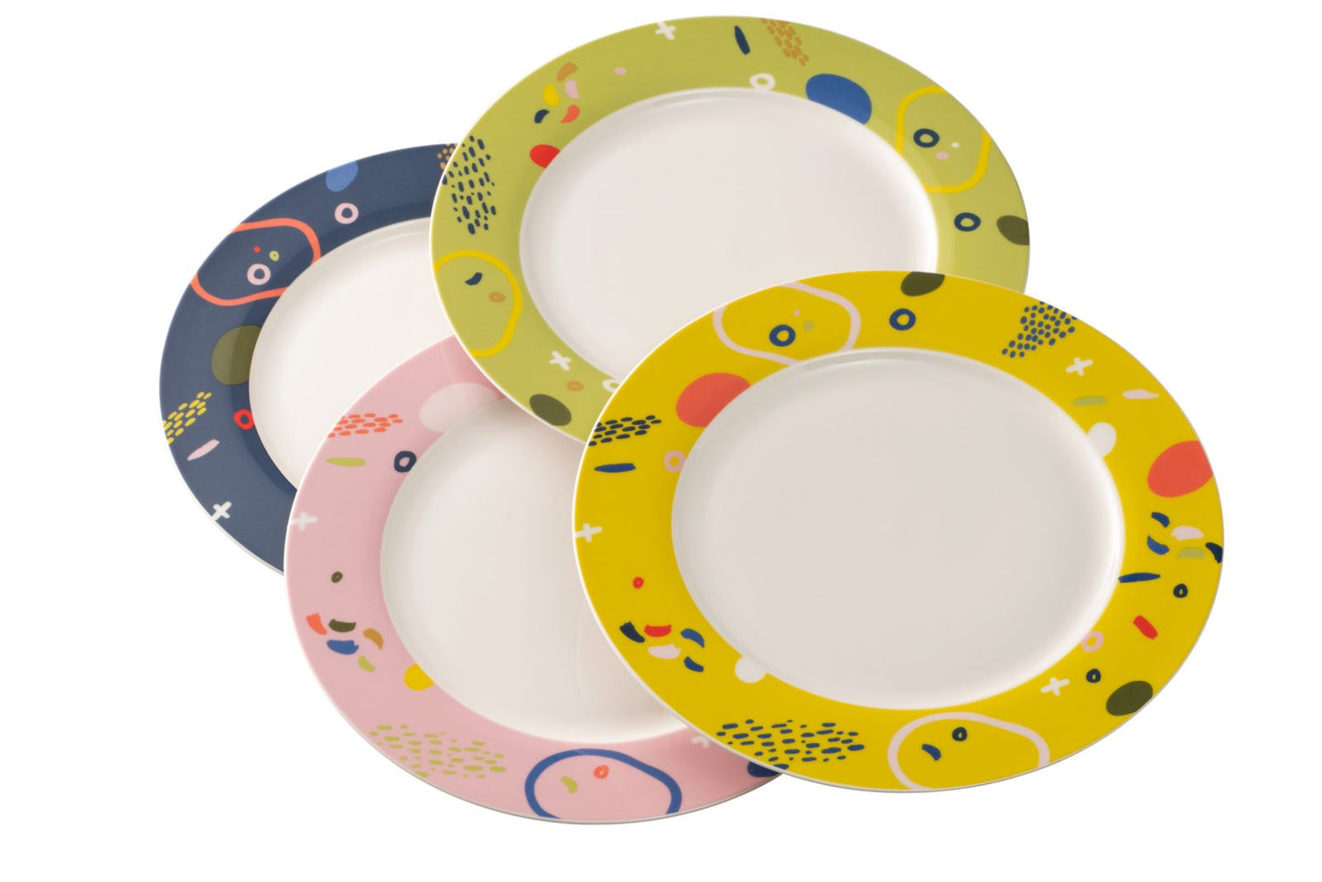 Verdant set of 4 Dinner Plates