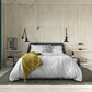 CLIPPED GEO COVER SET - WHITE