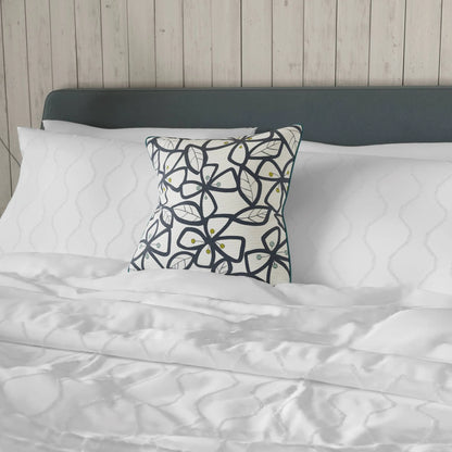 CLIPPED GEO COVER SET - WHITE