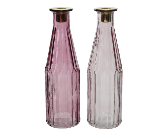 Glass Candleholder