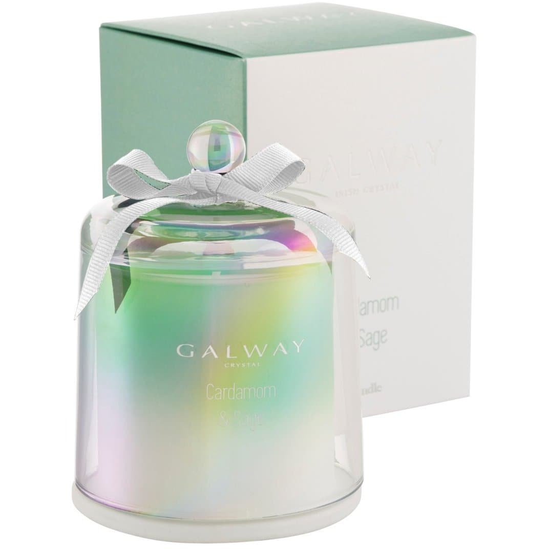Cardamom & Sage Scented Bell Jar Candle