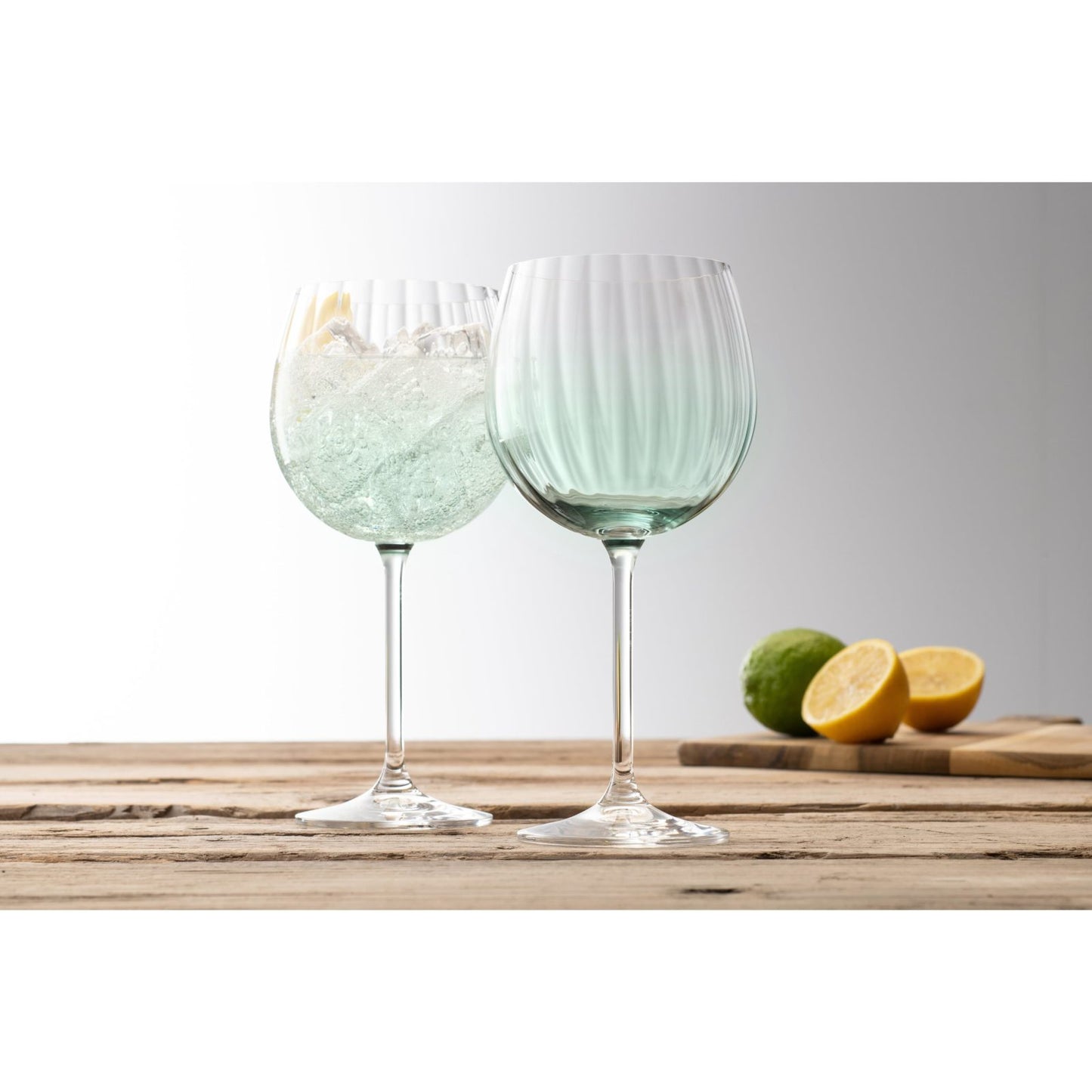 Erne Gin and Tonic glasses set of 2 in Aqua