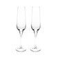 Eternity S/2 Crystal Champagne Glasses