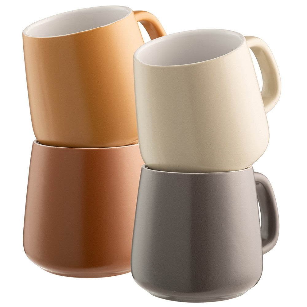 Fire & Earth 4 Piece Mug Set