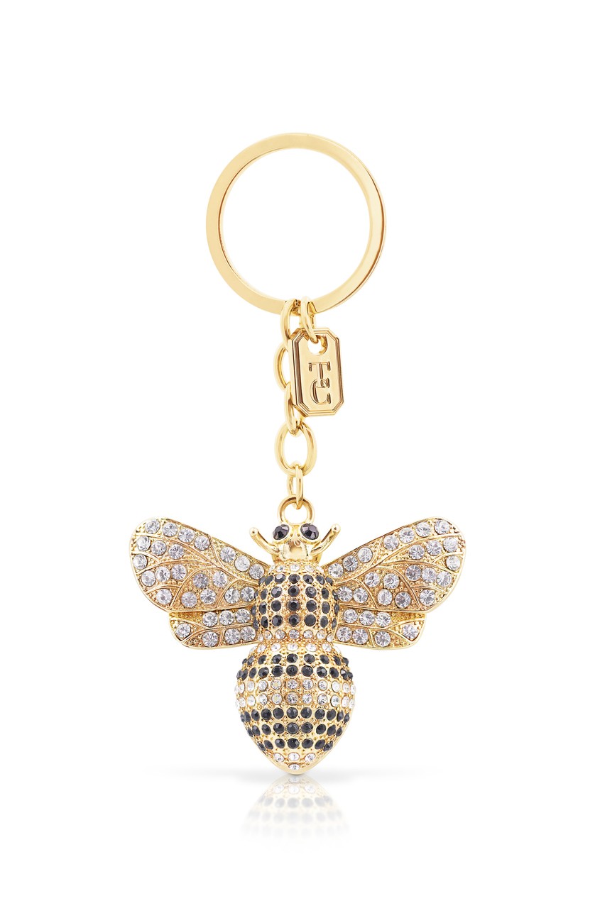 Gold Bee Keyring