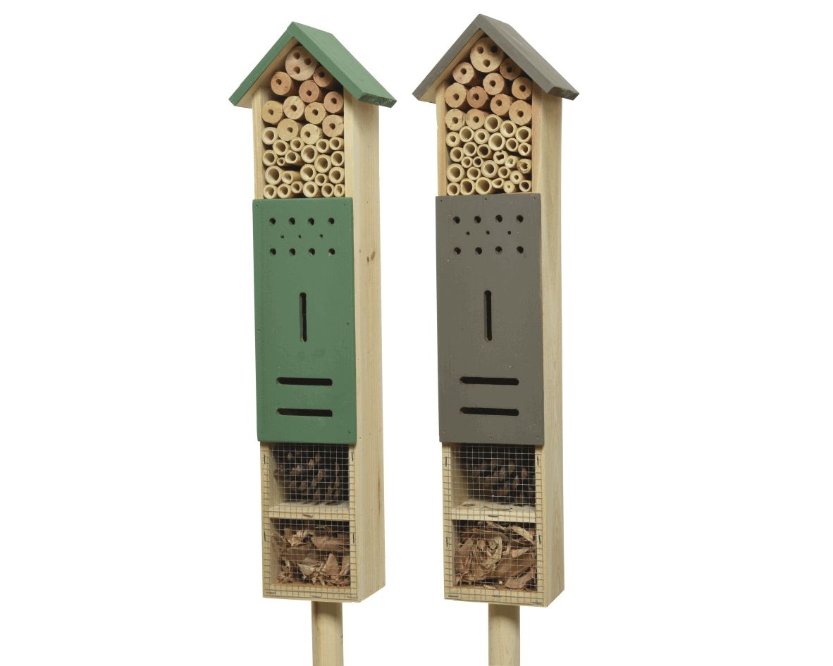 Insect house firwood 2col ass outdoor