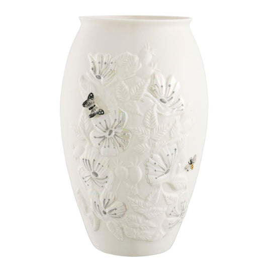 Irish Wild Rose 10" Vase