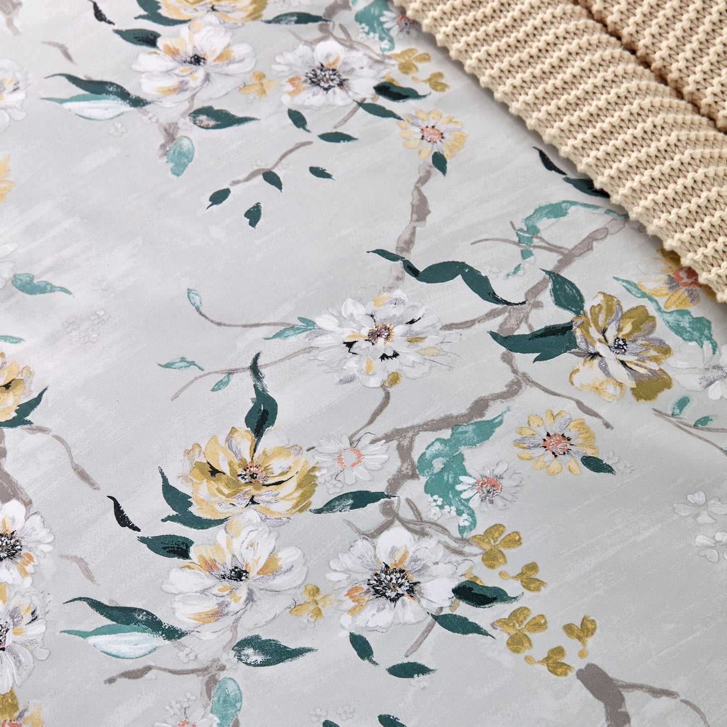 Christy Katsura Duvet Set Spruce