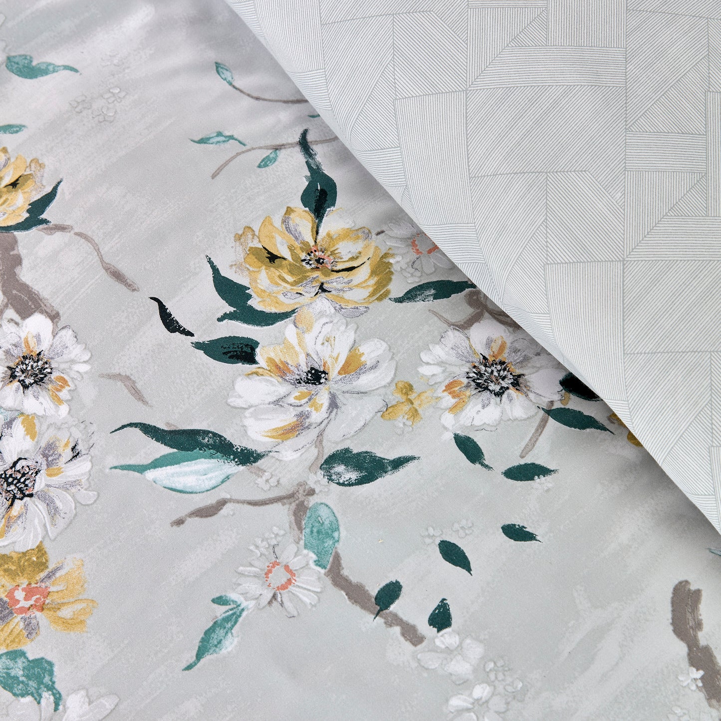 Christy Katsura Duvet Set Spruce