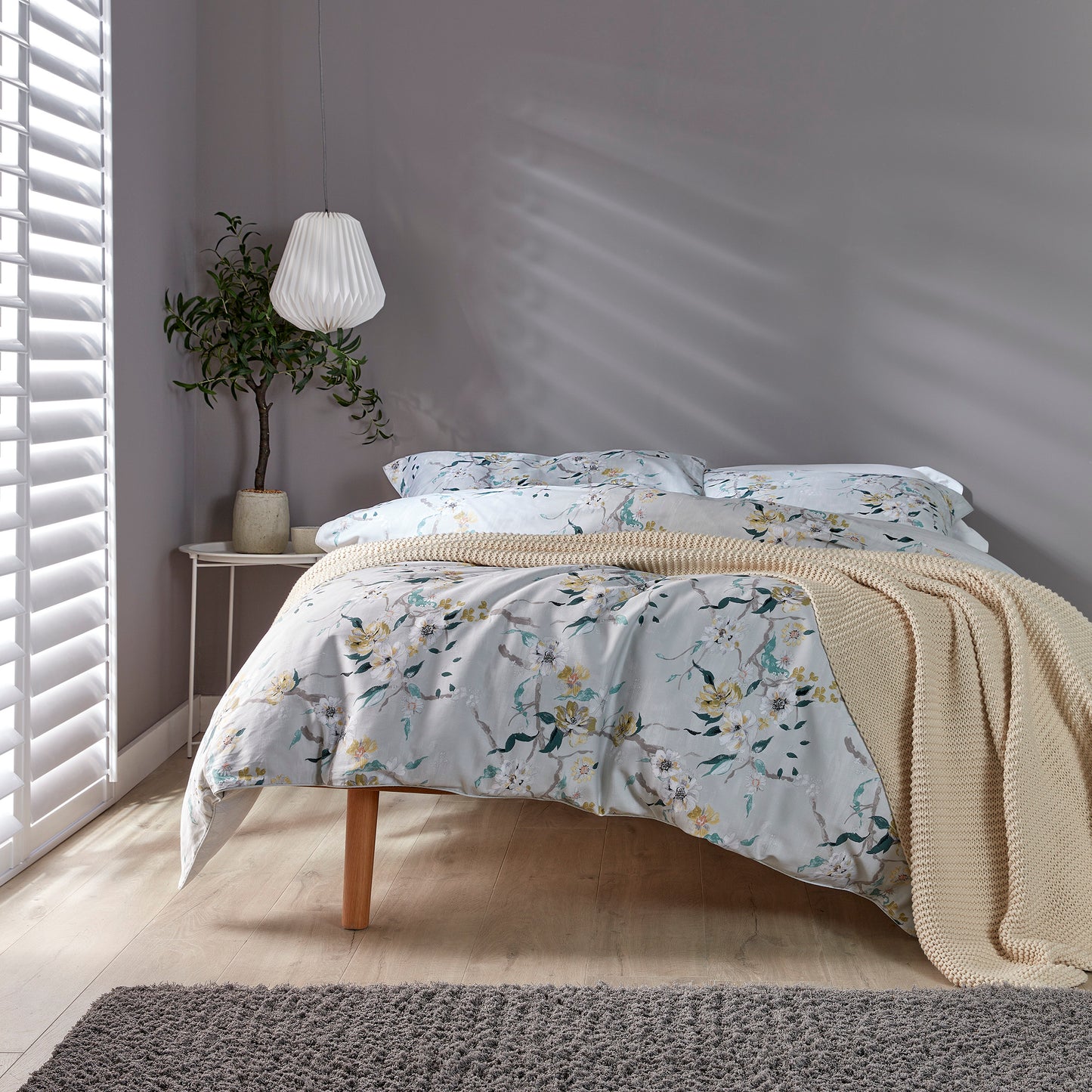 Christy Katsura Duvet Set Spruce