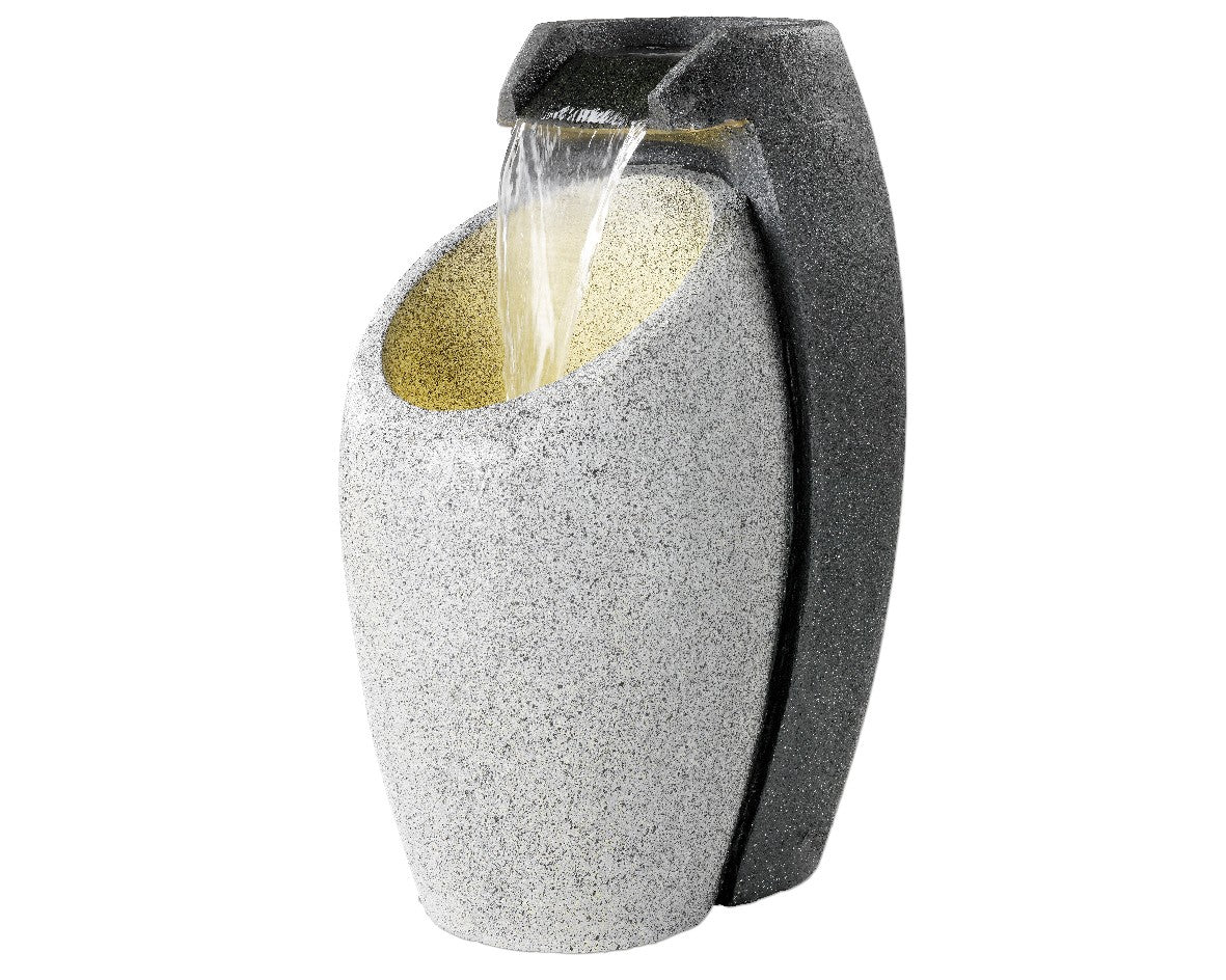 Light Grey/Anthracite Fountain H65cm
