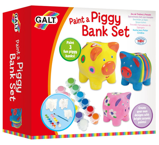 Paint A Piggy Bank Set