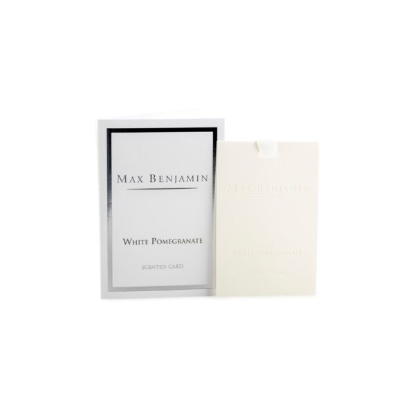 White Pomegranate Scented Card