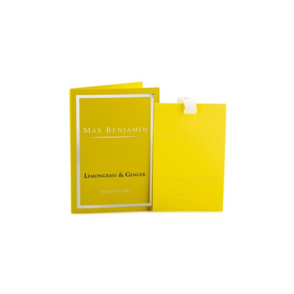Lemongrass & Ginger Scented Card