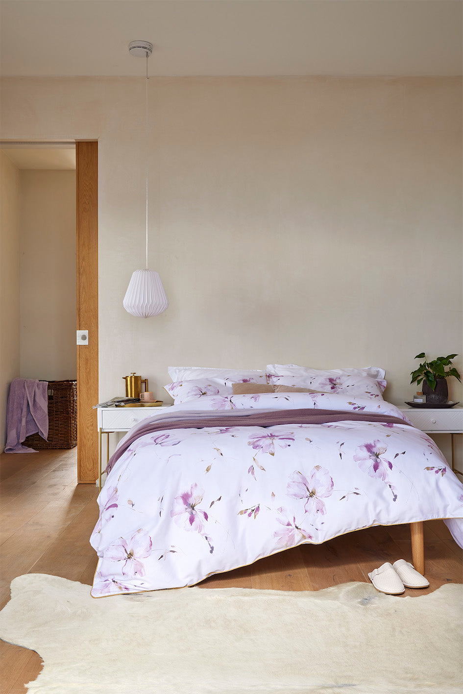 Christy Matsu Duvet Set Rose