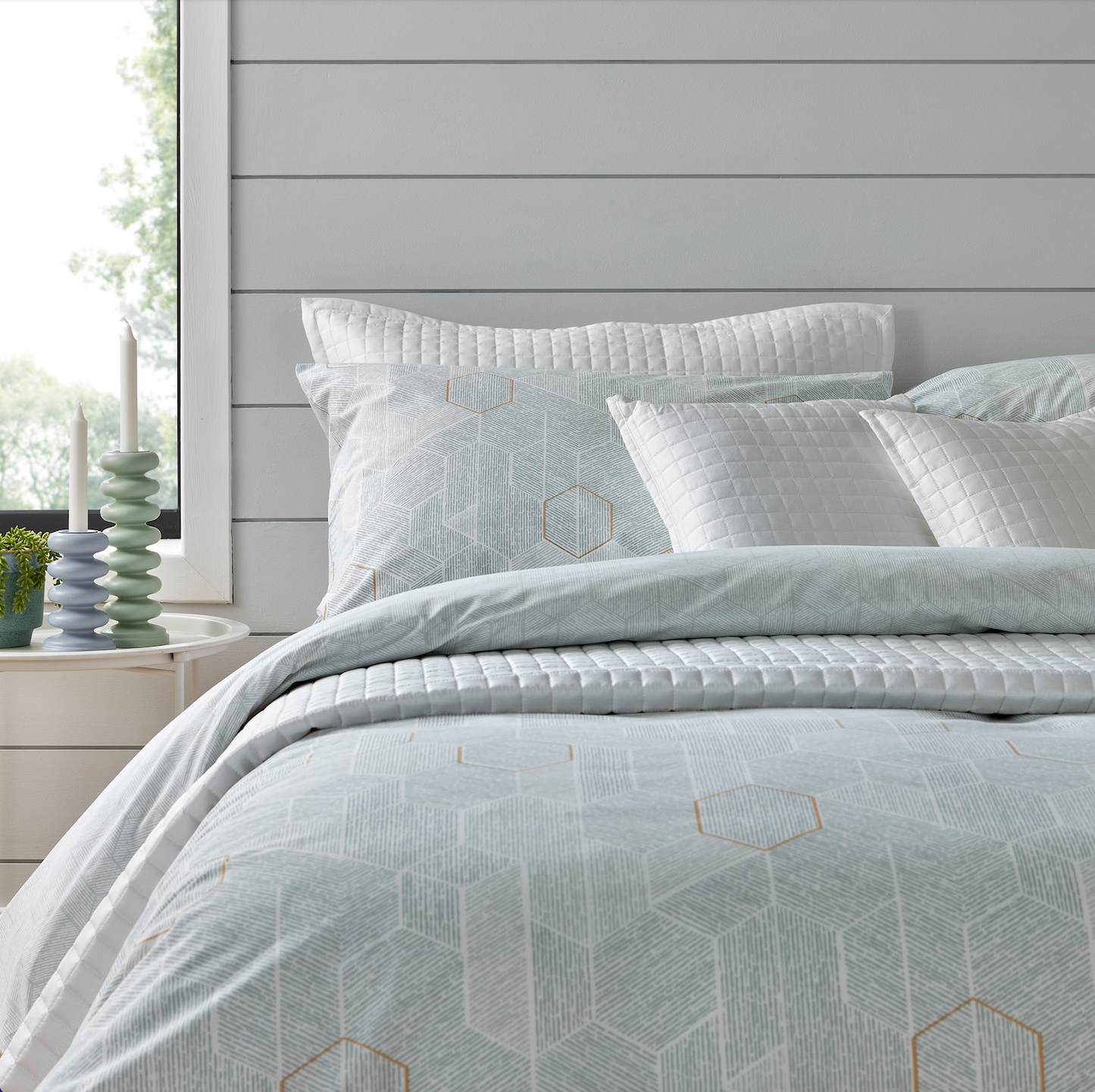 Christy Meeko Duvet Set Mint