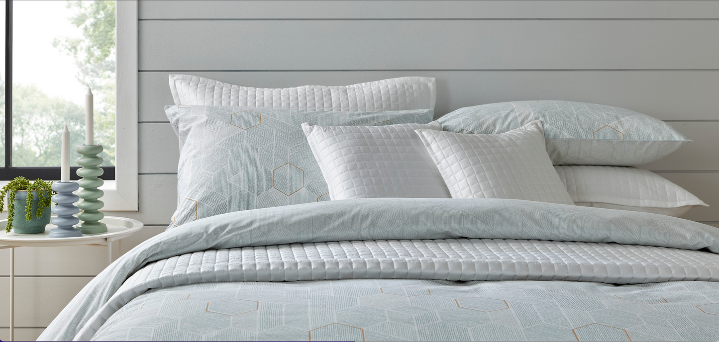 Christy Meeko Duvet Set Mint